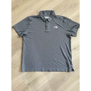 The North‎ Face Flashdry Polo Men's XLarge Gray Active Hike Golf